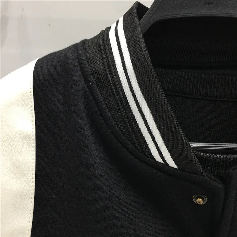 Men's Baseball Jacket Streetwear Male Jacket Windbreaker Coat Male Plus Size Outwear