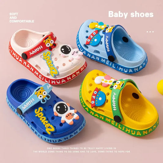 Shoes Beach Sandals Babies Summer Slippers High Quality Soft Kids Outdoor Slippers Flip Shoes
