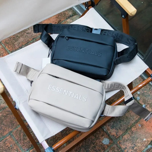 Luxury Waist Bag Street Trendy Crossbody Bag Brand Design Multi-Functional Casual Travel Zipper Bag