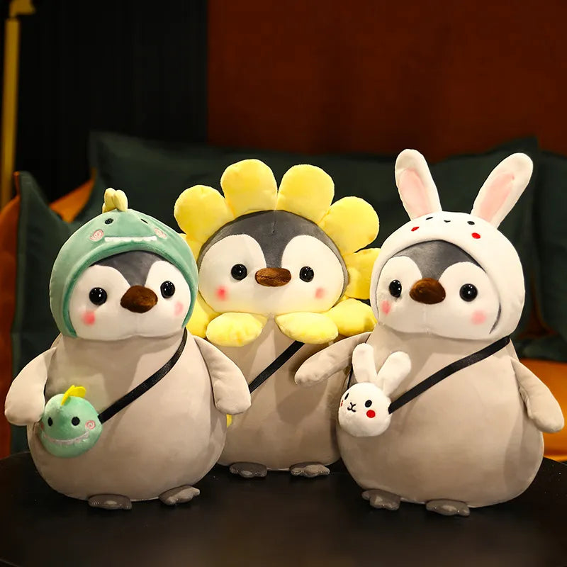 25cm Penguin Toys Dolls Stuffed Soft Pillow Doll Toys for Kids Girl Gift