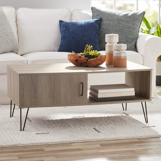 Modern Rectangle Coffee Table, Furniture