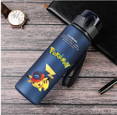 560ML Water Cup Children Portable Plastic Outdoor Large Capacity Water Bottle