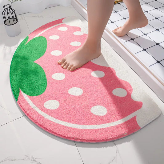 Soft Floor Mats Rugs Home Carpet Bedroom Toilet Bathroom Door Non-Slip Foot Pad