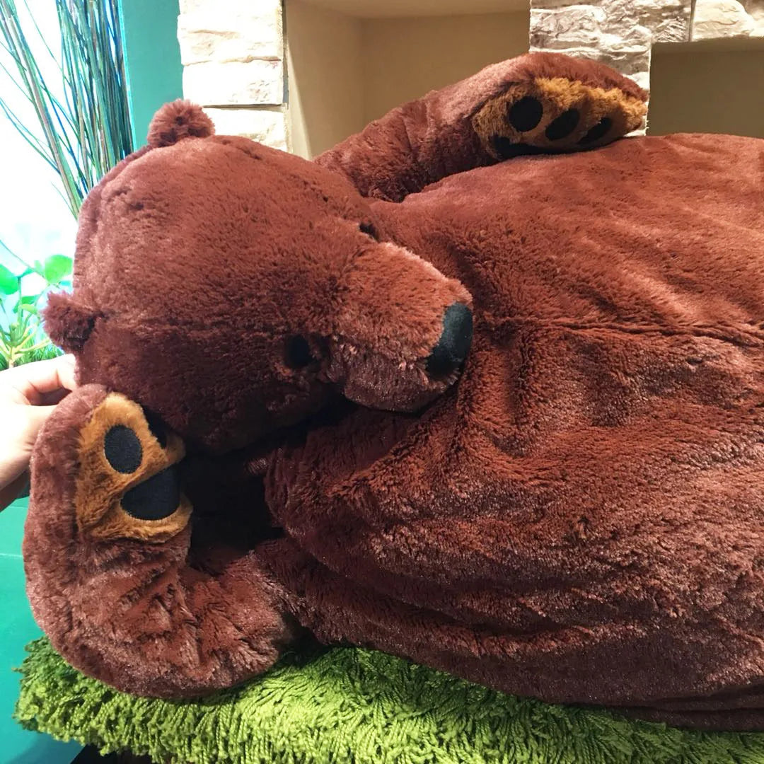 40cm -100cm Brown Bear Giant Teddy Bear Toy Animals Soft Cushion Girl Kids Birthday Gift