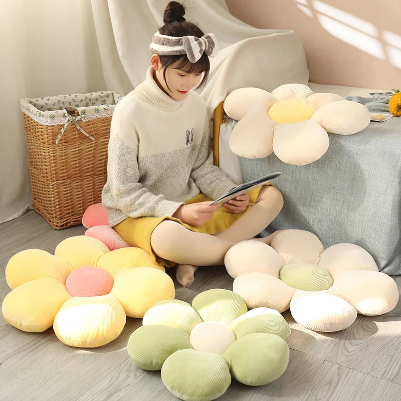 Flower Cushion Room Decor Pillow Bedroom Seat Pillow