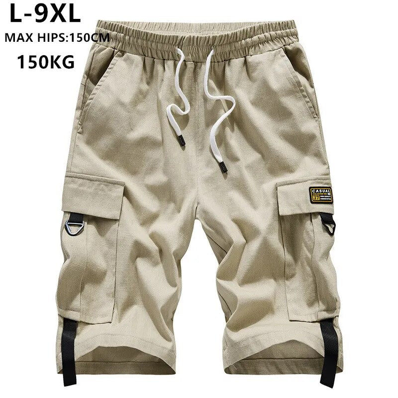 Shorts Men Cargo Brand Short 6XL 7XL 8XL 9XL Mens Pants