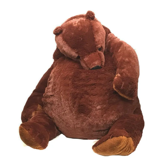 40cm -100cm Brown Bear Giant Teddy Bear Toy Animals Soft Cushion Girl Kids Birthday Gift