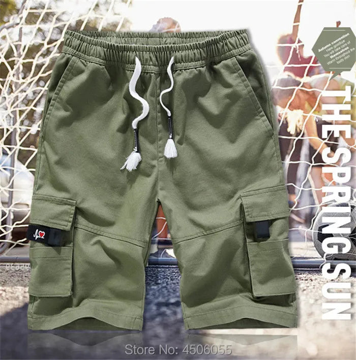 Mens Cargo Shorts Summer Camo Short Sport Cotton Sweatpants Men Plus Size 6XL 7XL 8XL