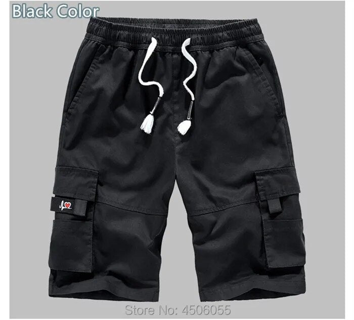 Mens Cargo Shorts Summer Camo Short Sport Cotton Sweatpants Men Plus Size 6XL 7XL 8XL