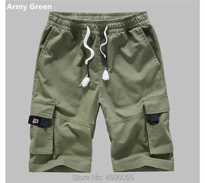 Mens Cargo Shorts Summer Camo Short Sport Cotton Sweatpants Men Plus Size 6XL 7XL 8XL