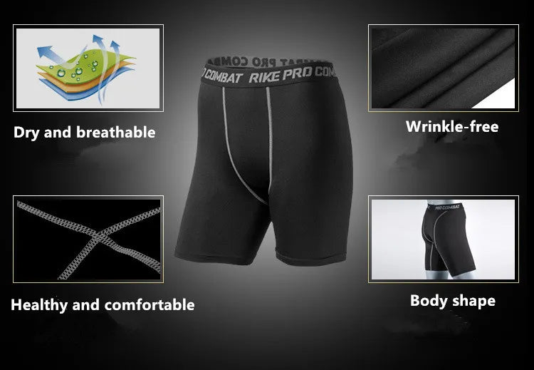 Mens Compression Shorts 2XL 3XL 4XL 5XL 120KG Male Fitness Casual Wear Gym Sports