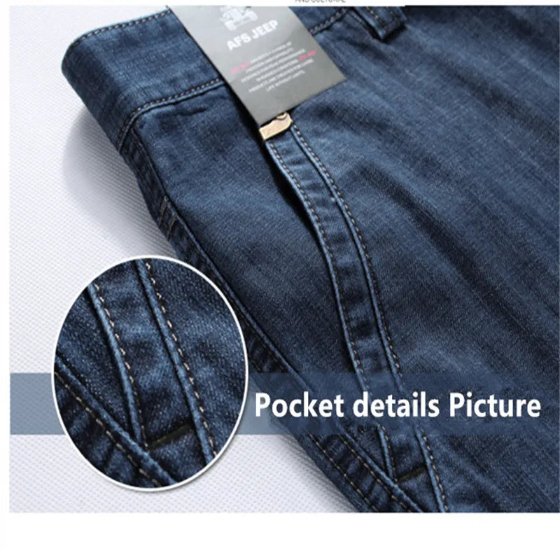 Cargo Jeans Men Big Size 29-40 42  Casual Military Multi-pocket Jeans Male Clothes