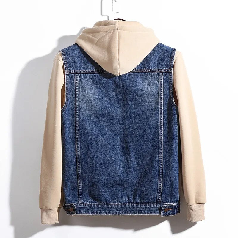 Sleeveless Jean Jacket Men Vest Denim Male Plus Size 4XL 5XL 6XL 7XL Oversized Waistcoat