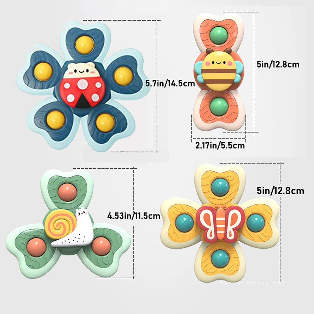 Spinning Toys, Insects Spinner Toys For Kids Airplane Travel Toy