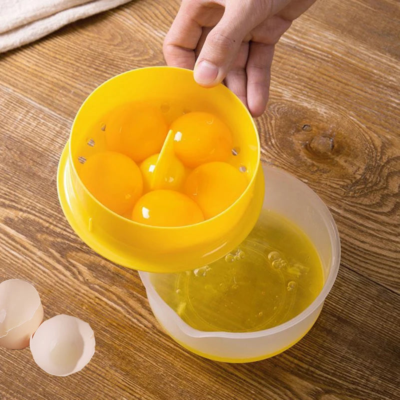 Egg Yolk Separator And Clear Kitchen Gadgets Egg Separator Baking Tools