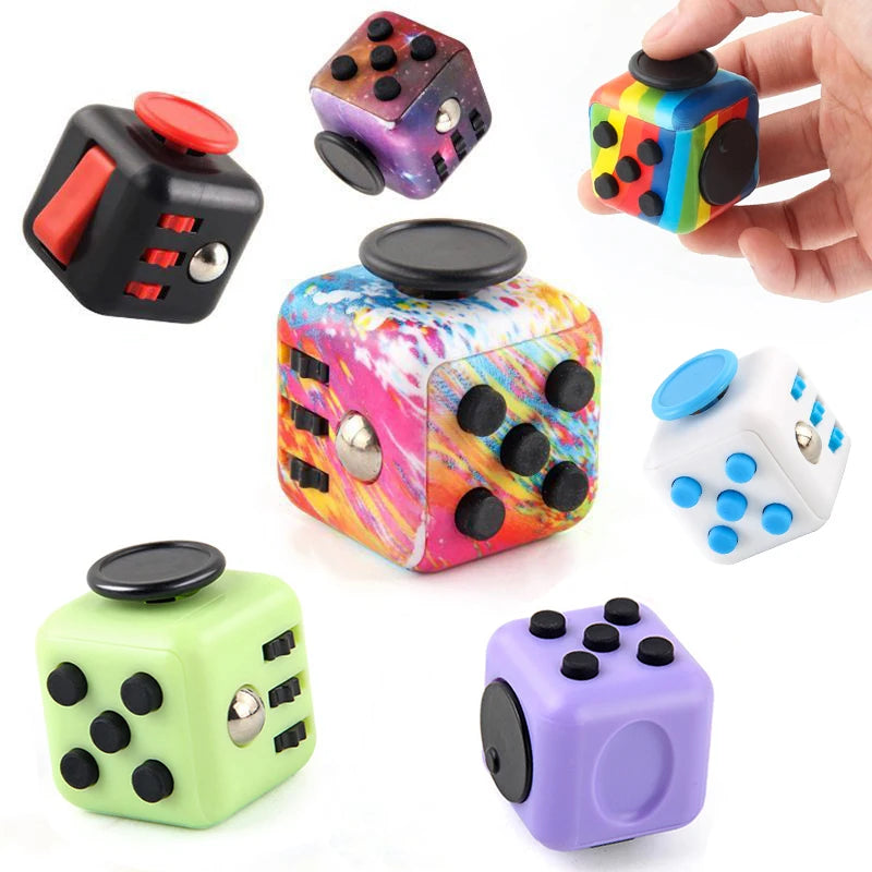 Color Cubes Toys Decompression Toy Anti-stress Anti Stress Games For Adults Kids Gift