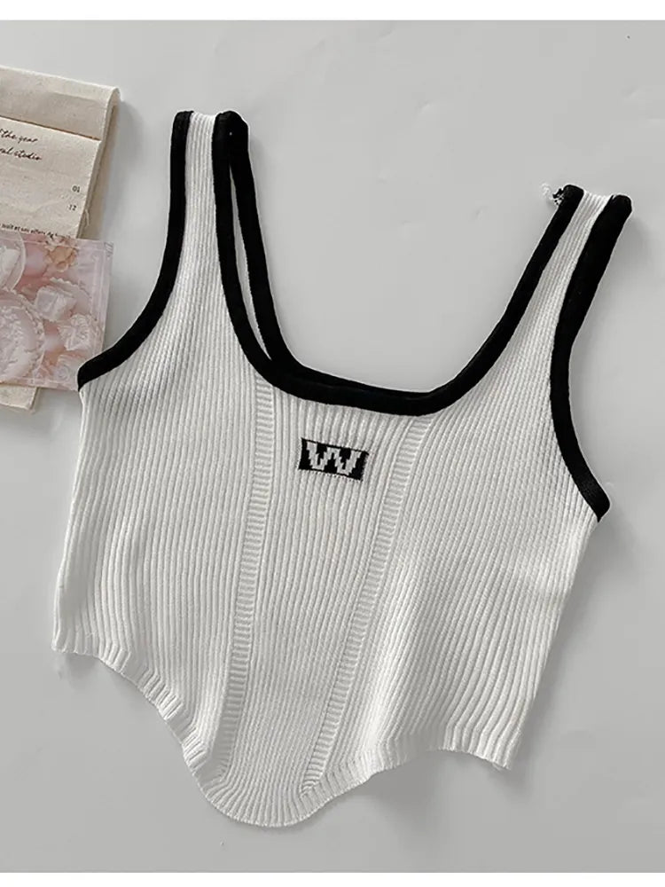 Women  Tops For Women Sexy Crop Tops Summer Sleeveless Sweet Tops Cloth