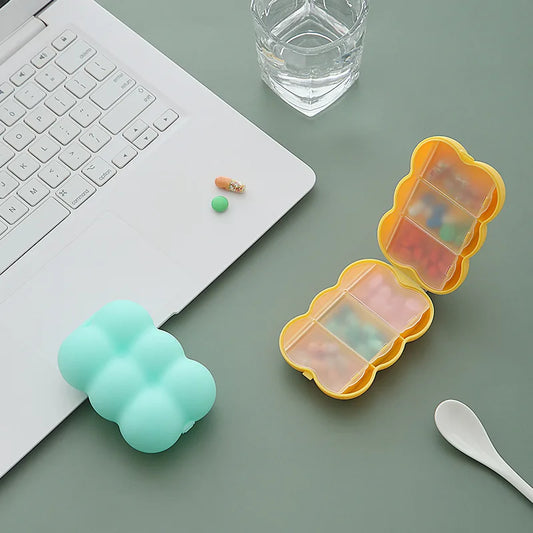 Pill Box Tablet Holder Storage Organizer Container Case Pill Box Organizer