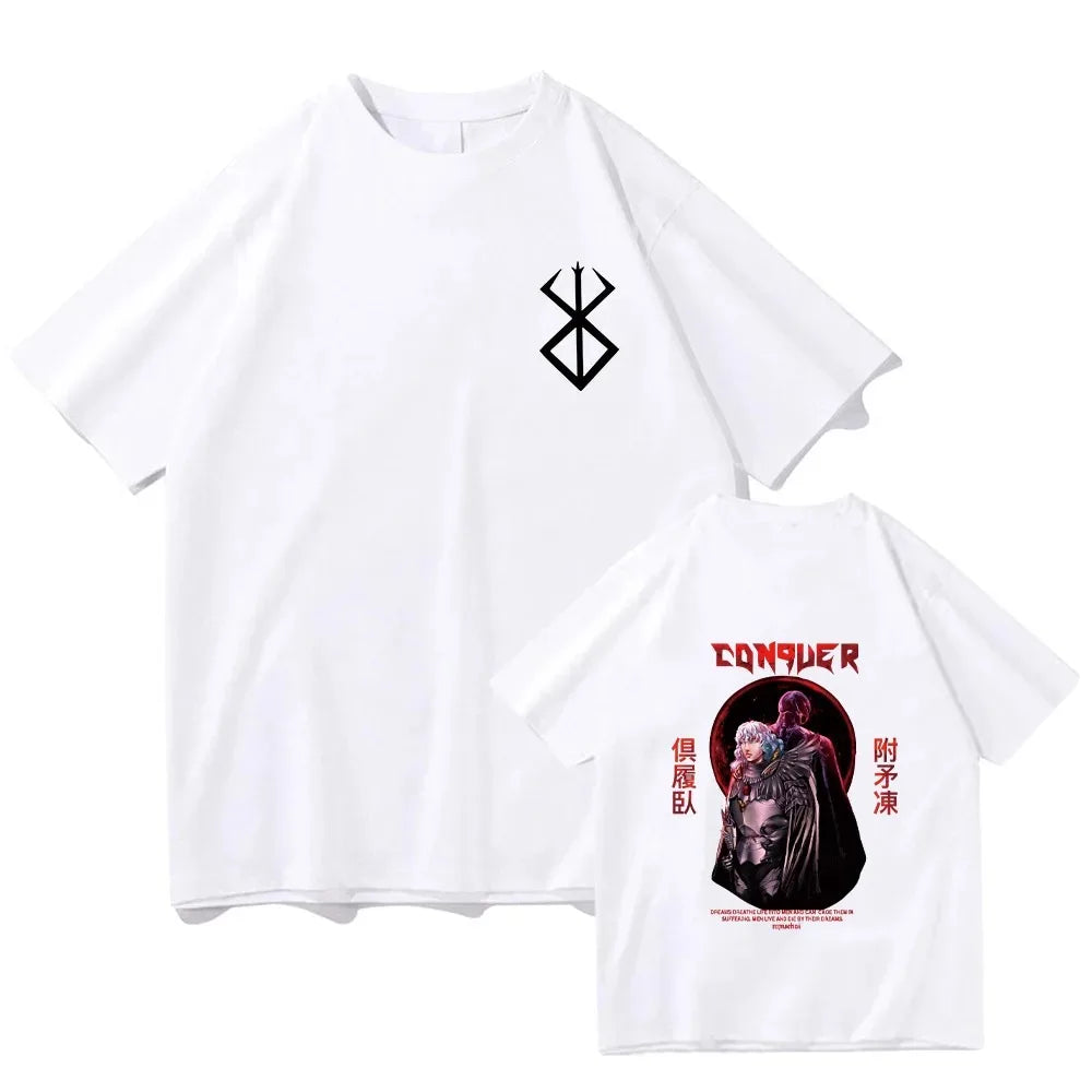 T Shirt Men Graphic T-Shirt Cotton Hip Hop Tops Tees