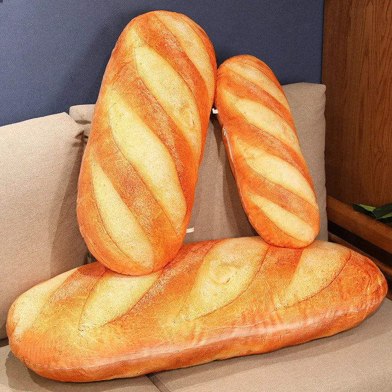 Bread Pillow Stuffed Decor Sleeping Cushion Gift