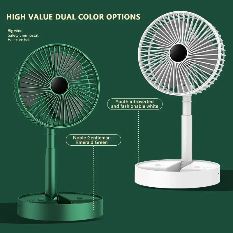 Mini Adjustable Mini Fan Small Cooling Handy Desk Home Office