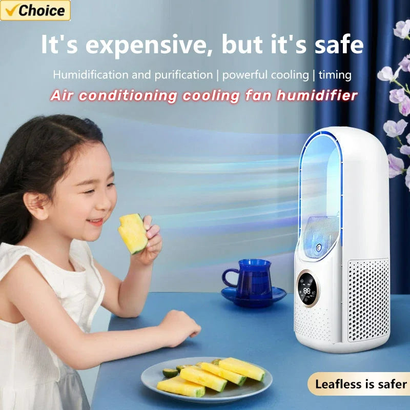 Portable Mini Air Conditioning USB Air Cooler Electric Fan