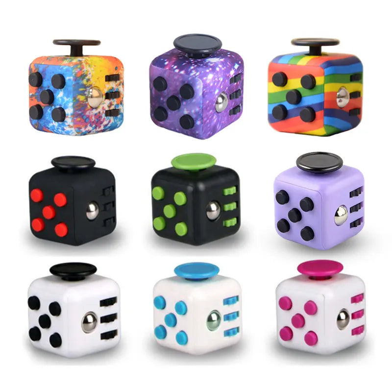 Color Cubes Toys Decompression Toy Anti-stress Anti Stress Games For Adults Kids Gift