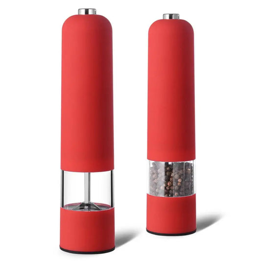 Automatic Salt Pepper Grinder Electric Spice Mill Grinder Seasoning Adjustable Kitchen Tools