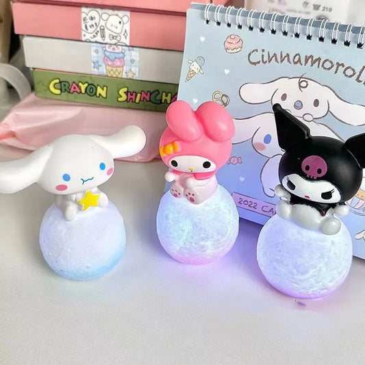 Night Light Glowing Children Toy Bedside Lamp Anime Cute Children Kid Present Gifts