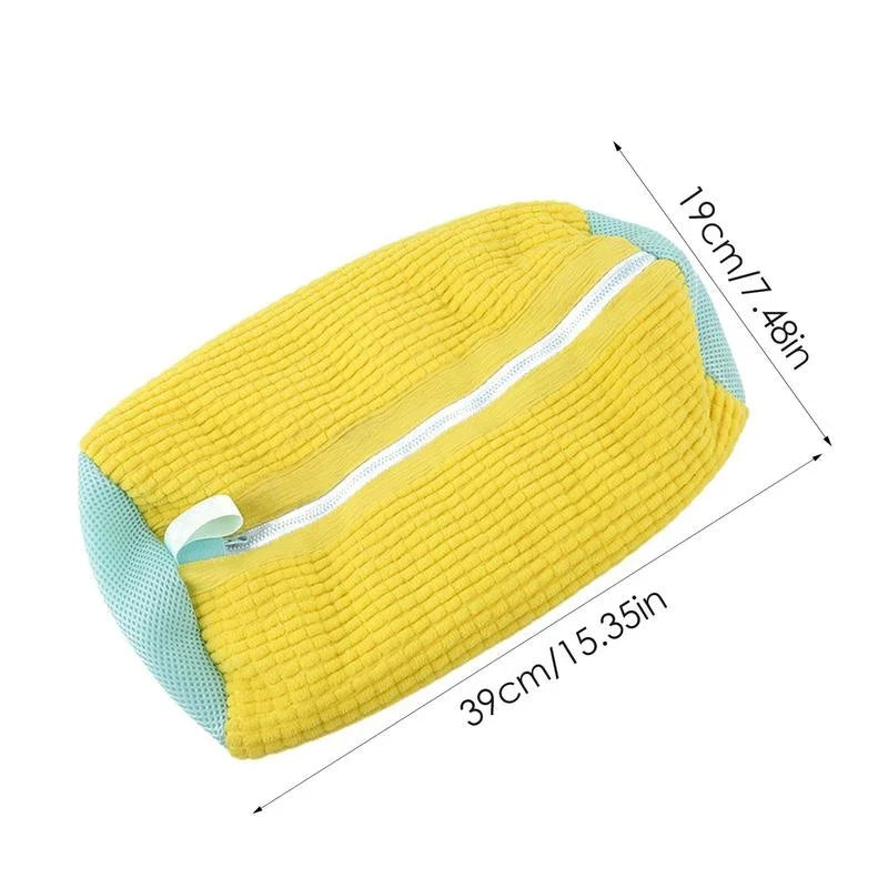 Laundry Net Fluffy Fibers Washing Shoe Bag