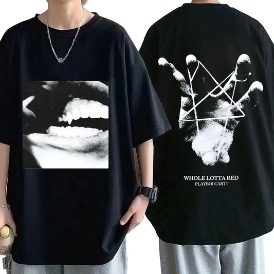 T-shirt Men's Casual Tee Shirt Fashion Oversized T-shrits Streetwear