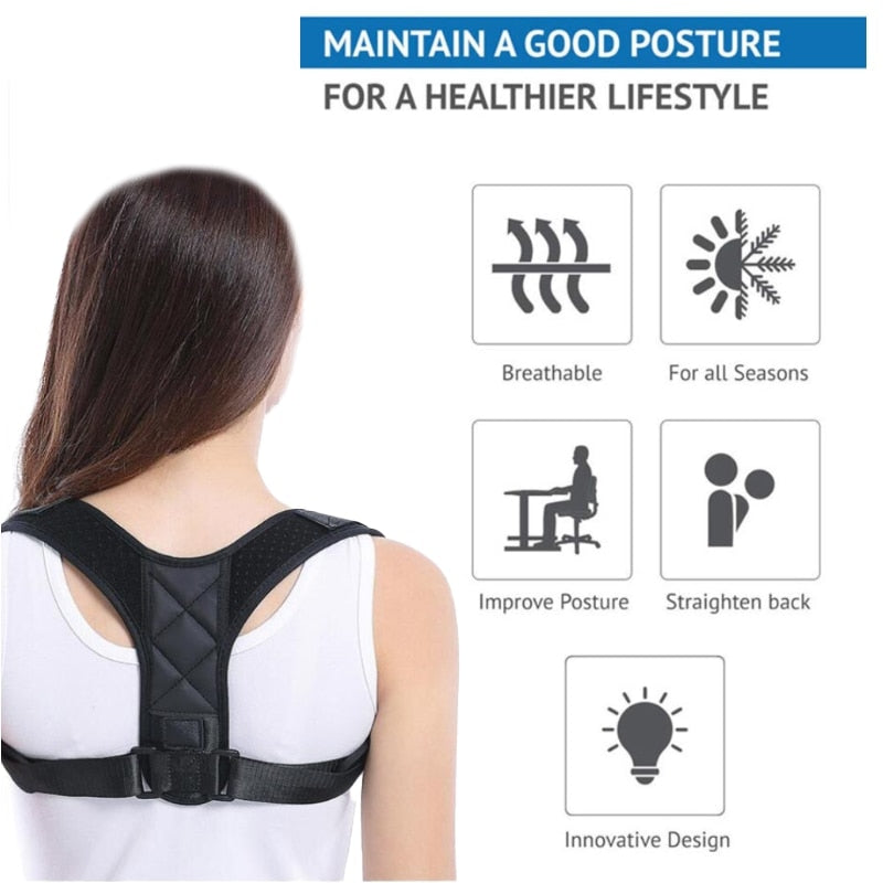 Back Correction Belt Adult Children Women Men Posture Correction Anti Humpback Corrector