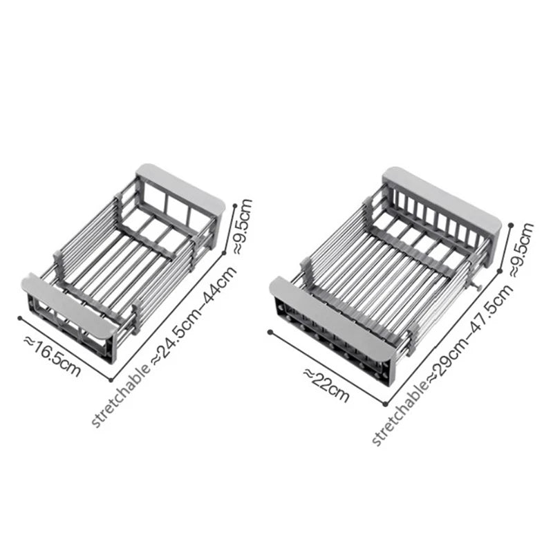 Sink Drain Rack Kitchen Sink Racks Dishes And Chopsticks Above The Sink Drain Basket