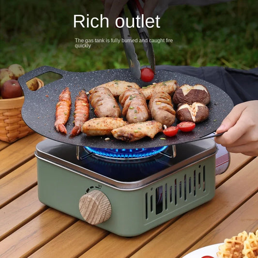 Outdoor Gas Stove Camping Picnic Portable Field Stove Card Gas Stove Hot Pot Stove