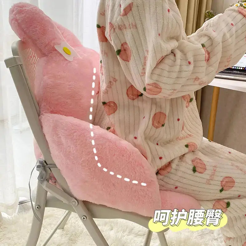 Cushion Backrest Office Non-slip Chair Cushion Toy