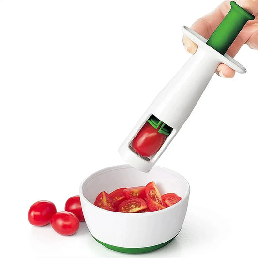 Tomato Slicer Cutter Grape Tools Cherry Fruit Kitchen Accessories