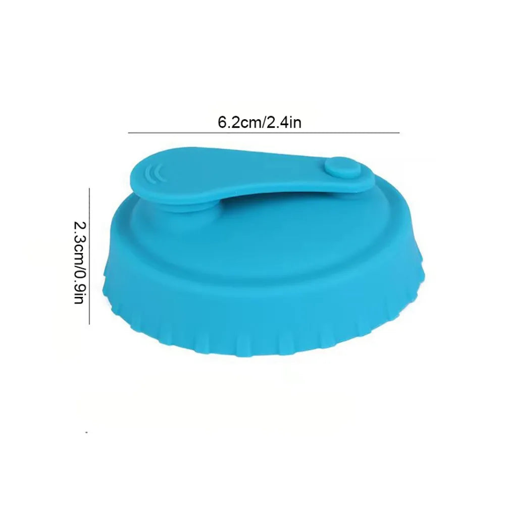 Silicone Soda Can Lid Reusable Can Stopper for Soda Beer Drinks Juice Coke Beverage Fits