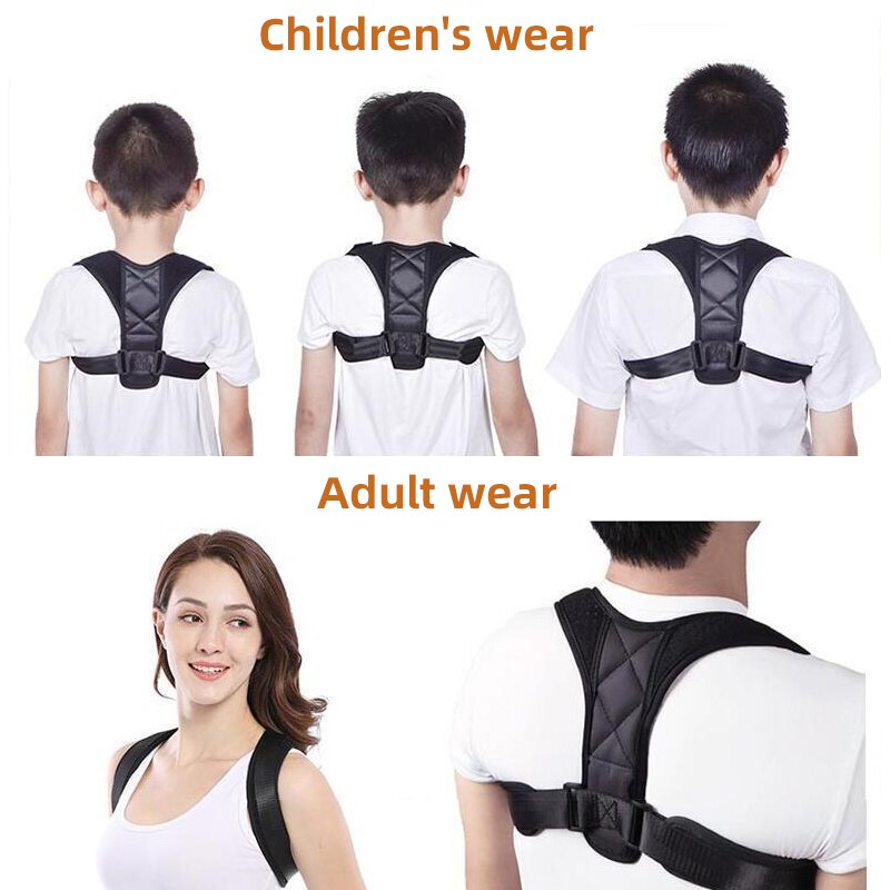 Back Correction Belt Adult Children Women Men Posture Correction Anti Humpback Corrector