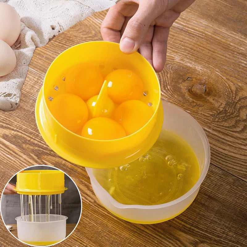 Egg Yolk Separator And Clear Kitchen Gadgets Egg Separator Baking Tools