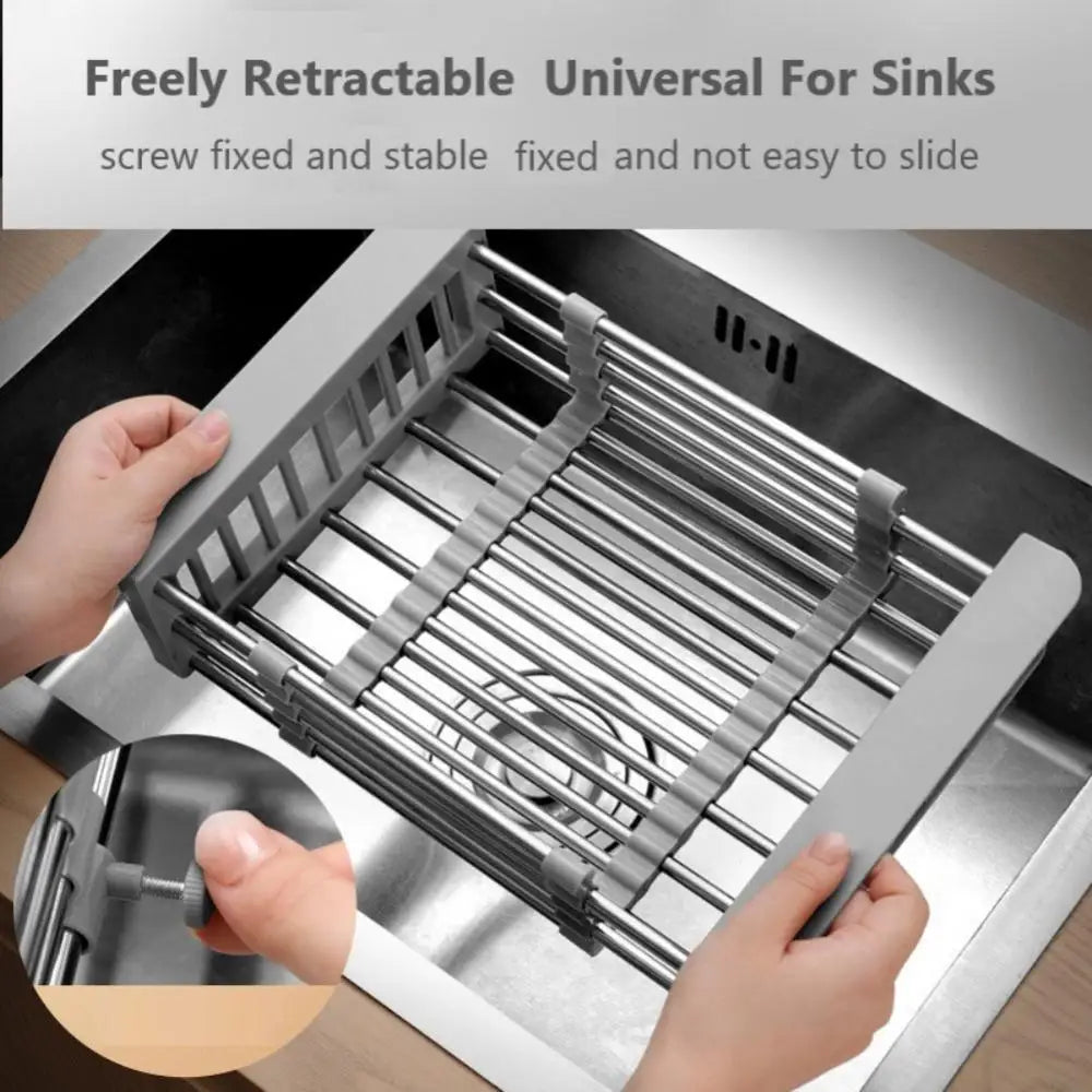 Sink Drain Rack Kitchen Sink Racks Dishes And Chopsticks Above The Sink Drain Basket