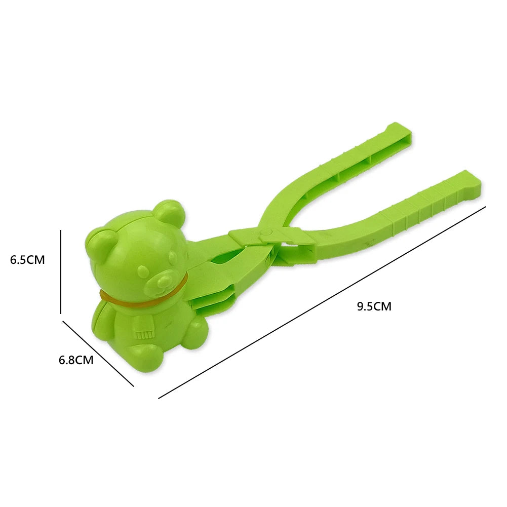 Duck Shaped Snowball Maker Clip Children Outdoor Plastic Winter Snow Sand Mold