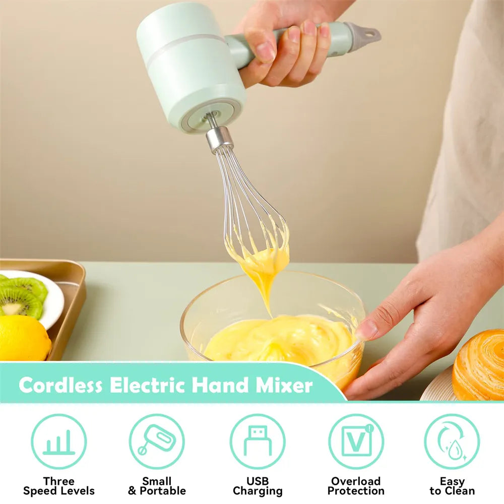 Portable Blender Mixer Kitchen Tools Hand Mixer Electric Food Baking Mixer