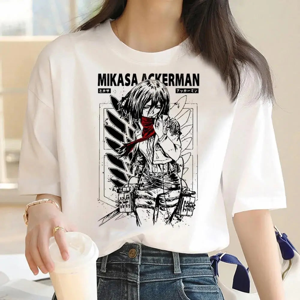 Anime T Shirt Casual Fashion Short Sleeve Plus Size T Shirt