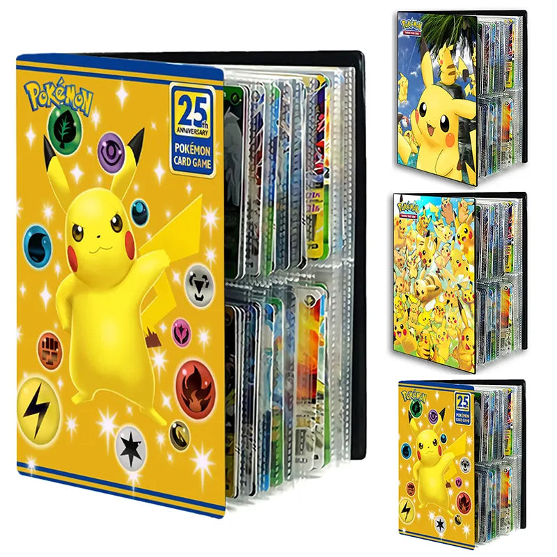 Pokemon Anniversary Celebration 240 Card Album Book Game Card Holder Binder (No Card Included)