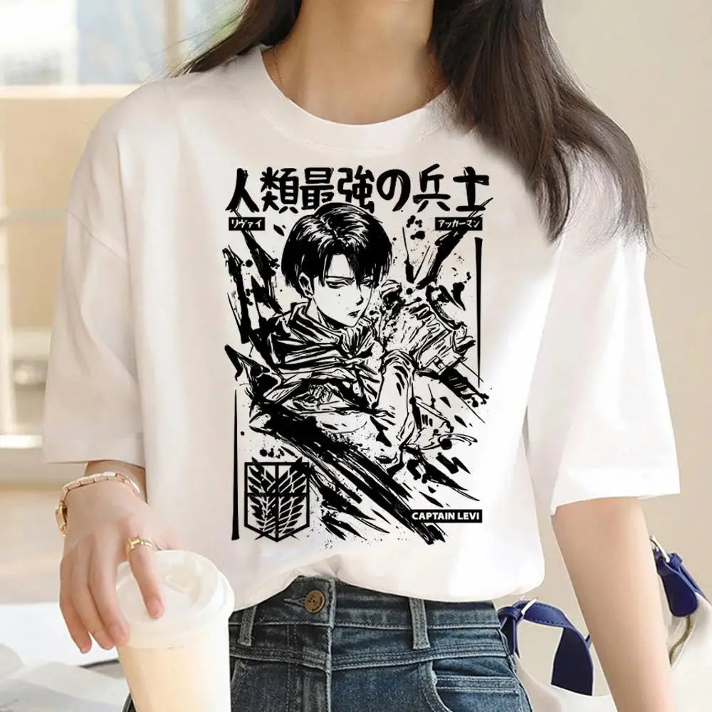 Anime T Shirt Casual Fashion Short Sleeve Plus Size T Shirt