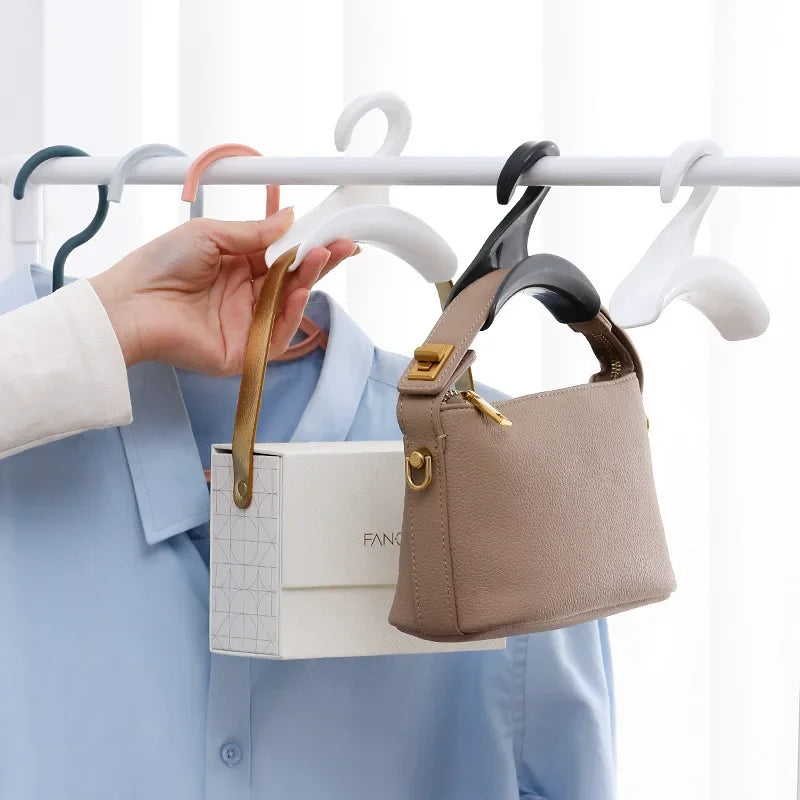 Bag Hook Storage Hanging Bag Hanger Bag Strap Clothes Hats Scarves Storage Rack Hanger