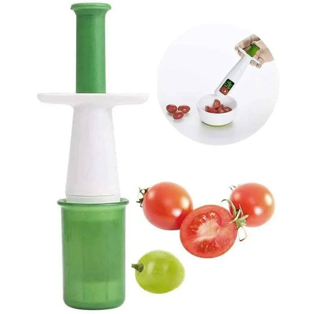 Tomato Slicer Cutter Grape Tools Cherry Fruit Kitchen Accessories