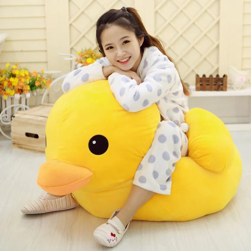 Yellow Duck Dolls Toy Cute Soft Stuffed Animal Toys  for Children Kids Baby Girl