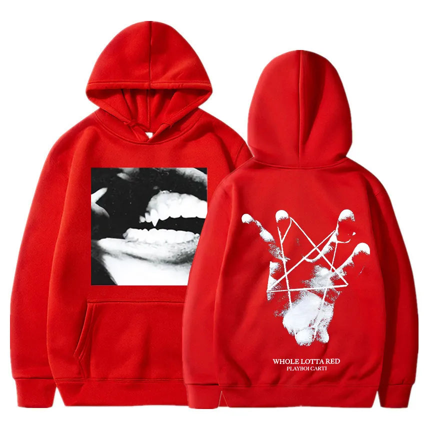 Hoodies  Sweatshirts Vintage Hip Hop Fashion Oversized Pullover Streetwear