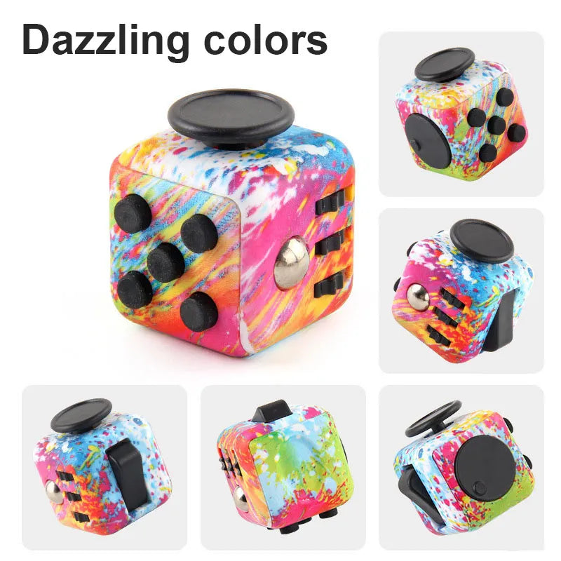 Color Cubes Toys Decompression Toy Anti-stress Anti Stress Games For Adults Kids Gift